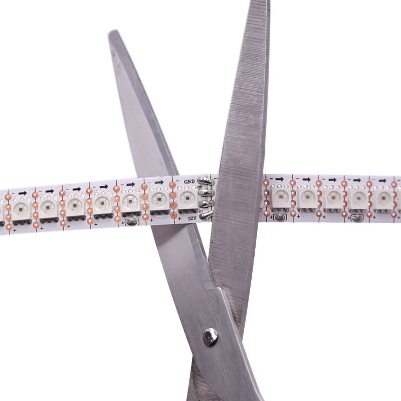 12V GS8208 Individually Addressable 144LEDs/m Engineering Digital RGB LED Strip Light 12V GS8208 Individually Addressable 144LEDs/m Engineering Digital RGB LED Strip Light